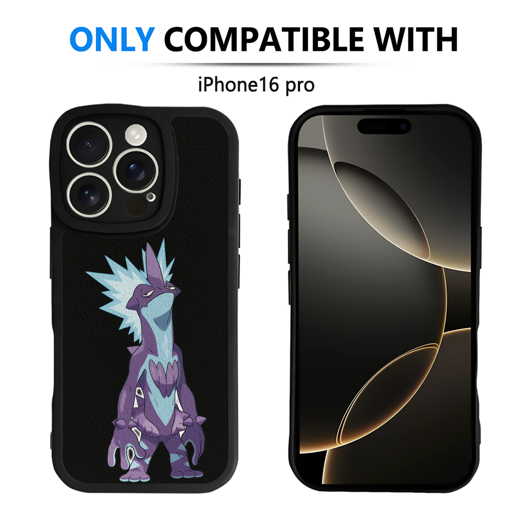 （画像用） ポケットモンスター Pokémon 【iPhone 16シリーズ対応】シリコンスマホケース（レザー調） 材質：シリコン